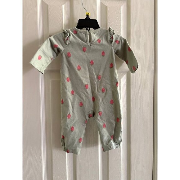 Baby Girl Outfit Strawberries - Picture 2 of 2